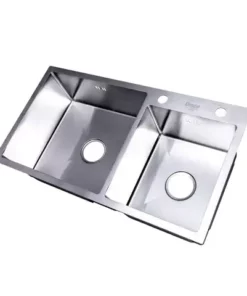 Bồn Rửa Chén 2 Hố Draco S1285IL Chất Liệu Inox 304