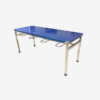 Bàn ăn công nghiệp inox 8 chỗ ngồi 001