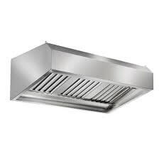 Chụp hút khói bo cạnh có pin lọc mỡ