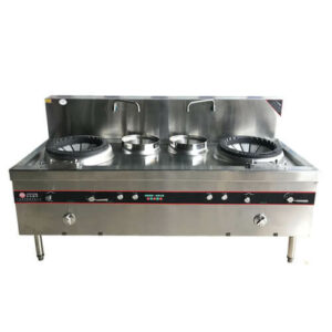 Bếp Á 2 họng 2 bầu nước 2 quạt