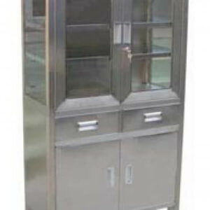Tủ inox cửa kính