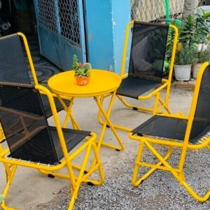 Ghế xếp cafe inox - 007