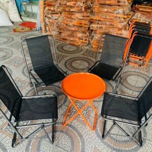Ghế xếp cafe inox - 008