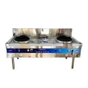 Bếp Á 2 họng 1 bầu nước 2 quạt