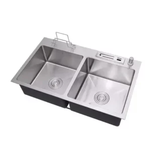 Bồn Rửa Chén 2 Hố Draco S1285ITD Chất Liệu Inox 304