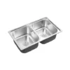 Bồn Rửa Chén 2 Hố Draco S2273I Chất Liệu Inox 304