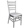 Ghế Chiavari Tiffany Nhập Khẩu (Bạc)