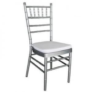Ghế Chiavari Tiffany Nhập Khẩu (Bạc)