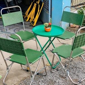 Ghế xếp cafe inox - 009