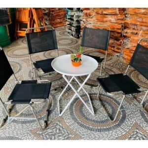 Ghế xếp cafe inox - 005