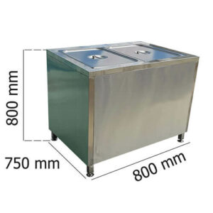 Tủ giữ nóng thức ăn 2 khay GN1/1