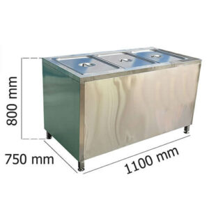 Tủ giữ nóng thức ăn 3 khay GN1/1
