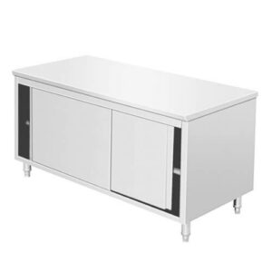 Tủ inox cửa lùa 1000x500x800 mm